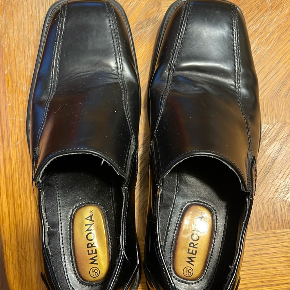 Men’s Black Merona Slip On Loafers